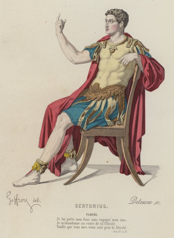 Corneille, Sertorius, Akt III, Szene II von French School