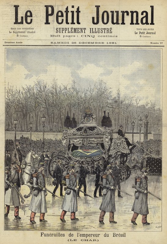 Titelblatt von Le Petit Journal, 26. Dezember 1891 von French School