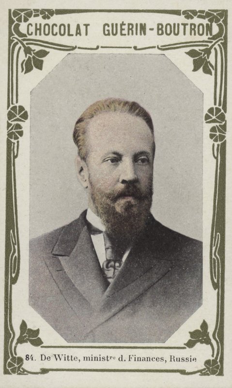 Witte, Finanzminister von Russland von French School