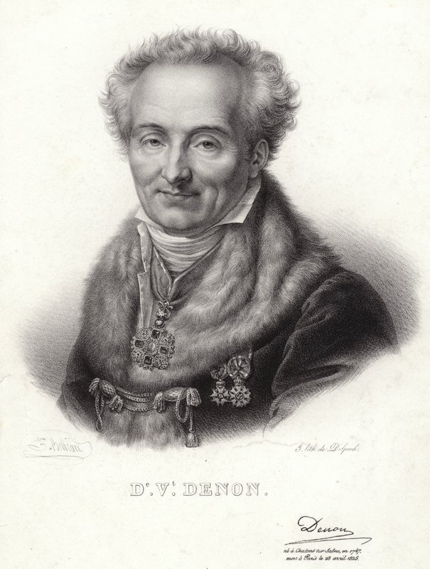 Dominique Vivant Baron de Denon von French School