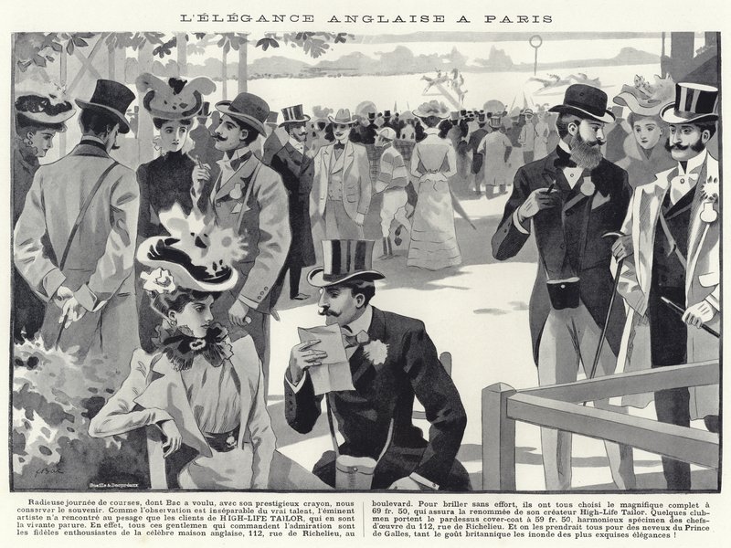Englische Eleganz in Paris von French School
