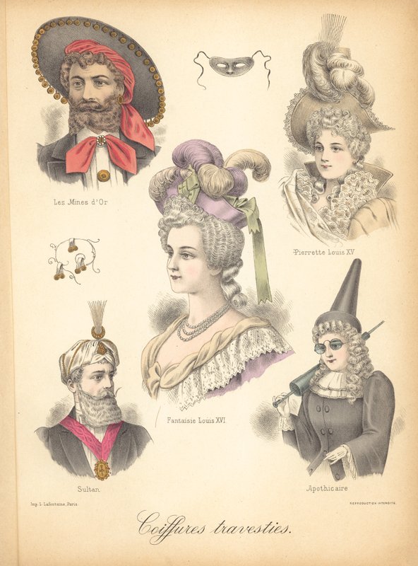 Außergewöhnliche Frisuren von French School