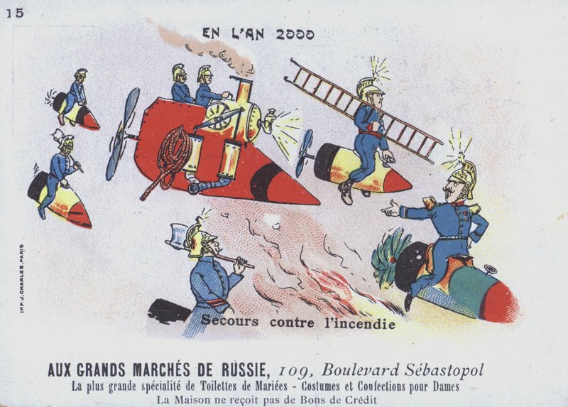 Feuerwehr im Jahr 2000 von French School