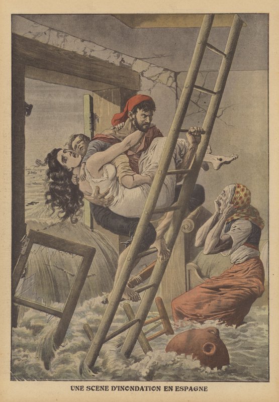 Überschwemmungen in Spanien von French School
