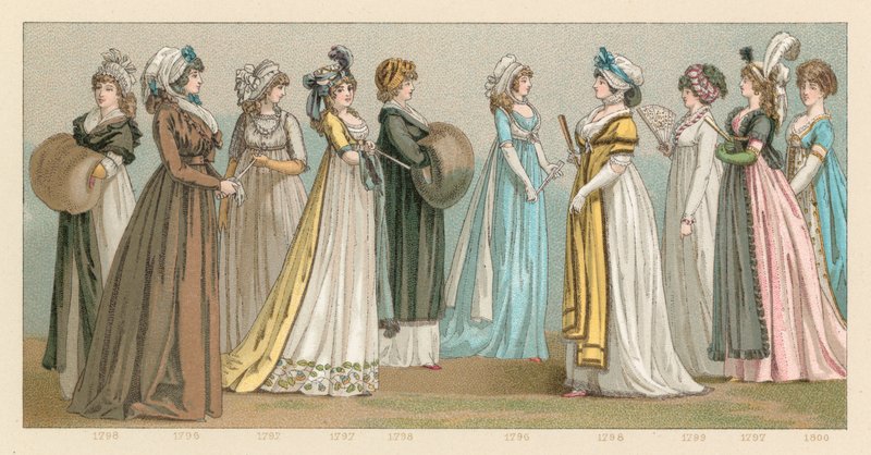 Frankreich XVIII. Jahrhundert Kostüm von French School