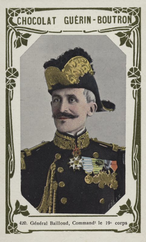 General Bailloud, Kommandant des 19. Korps von French School