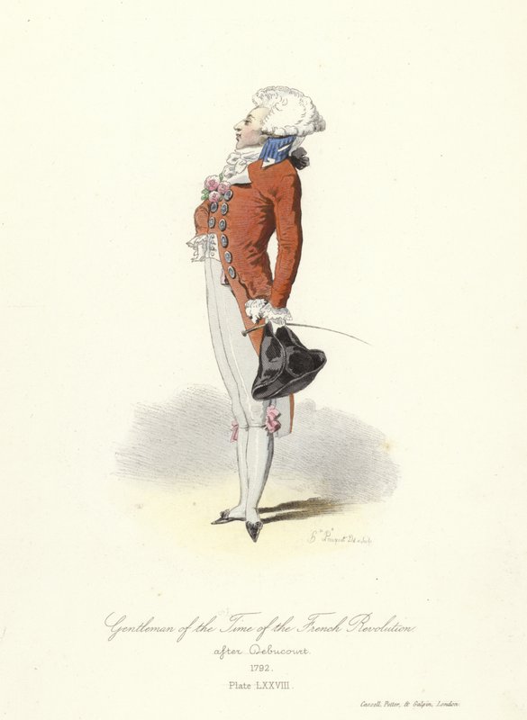 Gentleman zur Zeit der Französischen Revolution von French School