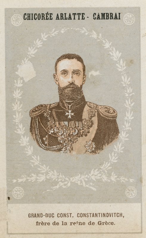 Großfürst Konstantin Konstantinowitsch, Bruder der Königin von Griechenland von French School