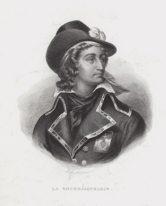 Henri de la Rochejaquelein, französischer royalistischer General des Vendée-Aufstands von French School