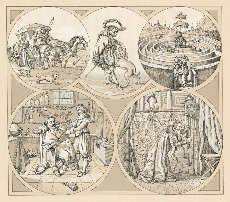Holland Kostüm des XVII. Jahrhunderts von French School