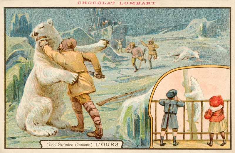 Eisbärenjagd von French School