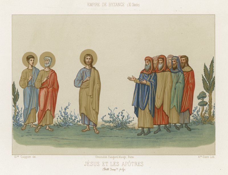 Jesus und die Apostel von French School