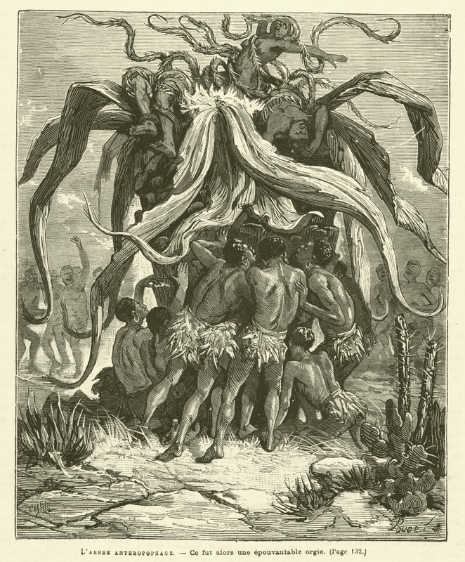 Der menschenfressende Baum von French School