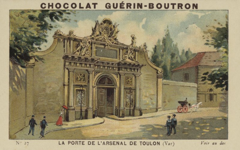 Tor des Arsenals von Toulon, Var von French School