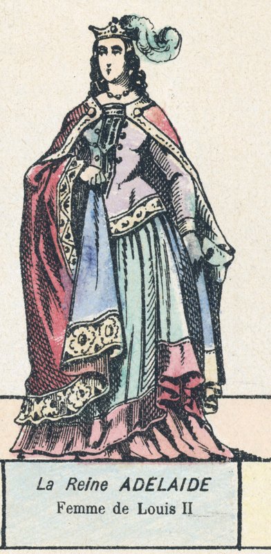 La Reine Adelaide, Frau von Louis II von French School