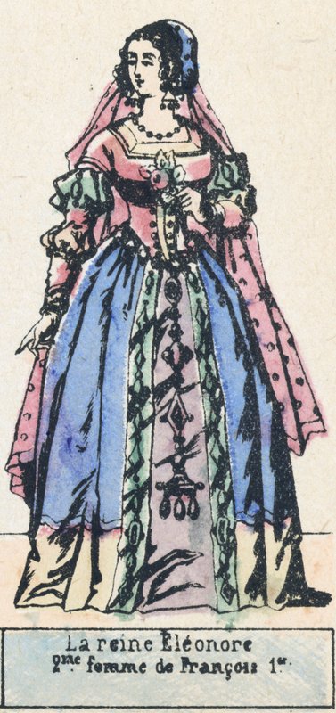 Königin Eleonore, zweite Frau von Franz I von French School
