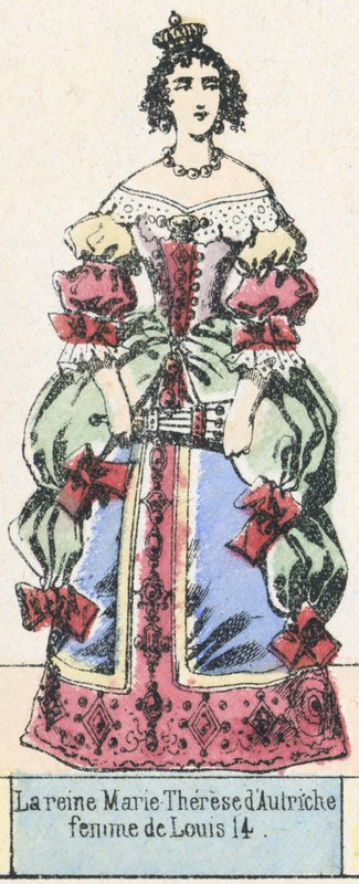 Marie Therese von Österreich, Frau von Ludwig XIV. von French School