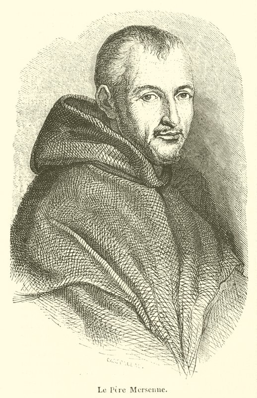 Der Pater Mersenne von French School
