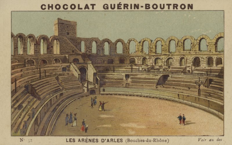 Die Arenen von Arles, Bouches-du-Rhone von French School