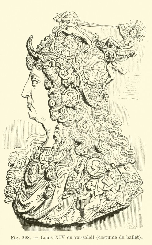Ludwig XIV. von Frankreich von French School