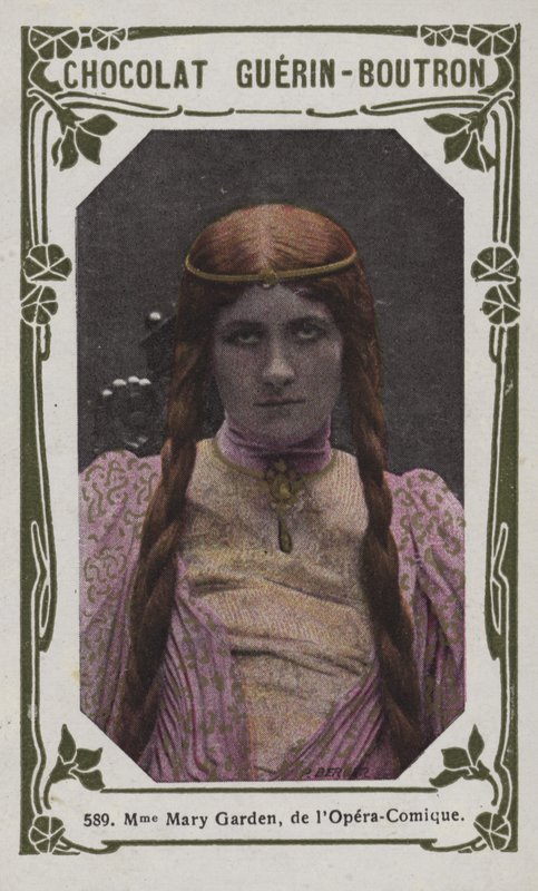 Madame Mary Garden, von der Opéra-Comique von French School