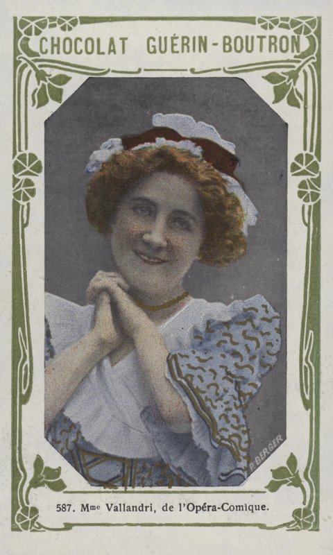 Madame Vallandri, von der Opéra-Comique von French School