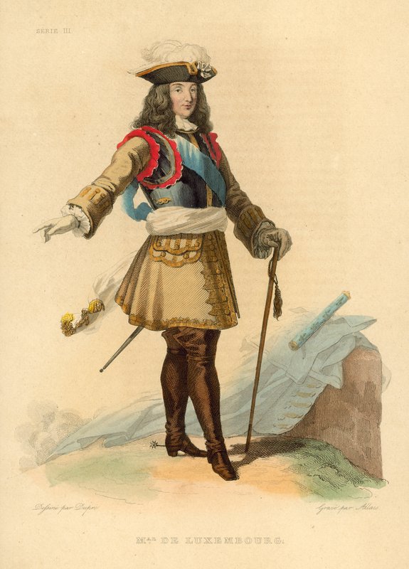 Marschall Herzog von Luxemburg von French School
