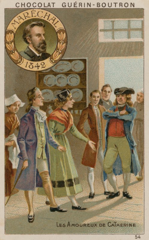 Die Liebhaber von Catherine von French School