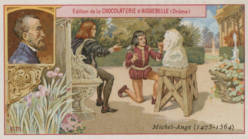 Michelangelo, italienischer Künstler von French School