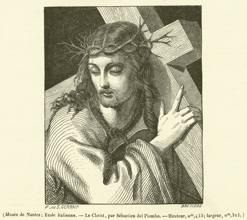 Musée de Nantes, Italienische Schule, Der Christus von French School