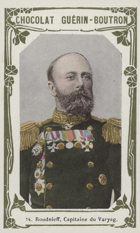 Roudnieff, Kapitän der Varyag von French School