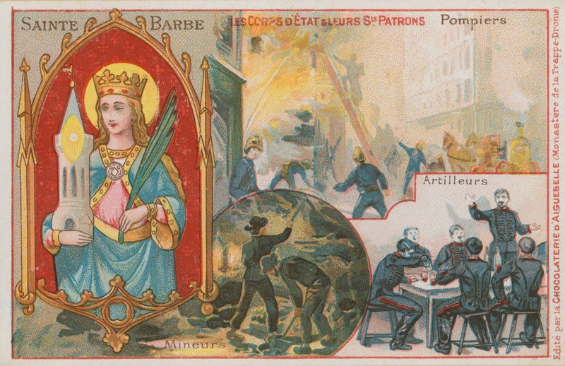 Heilige Barbara von French School