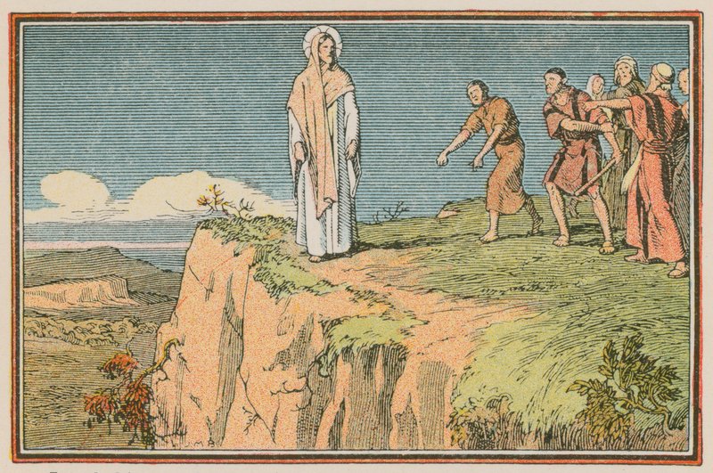 Szene aus dem Leben Jesu von French School