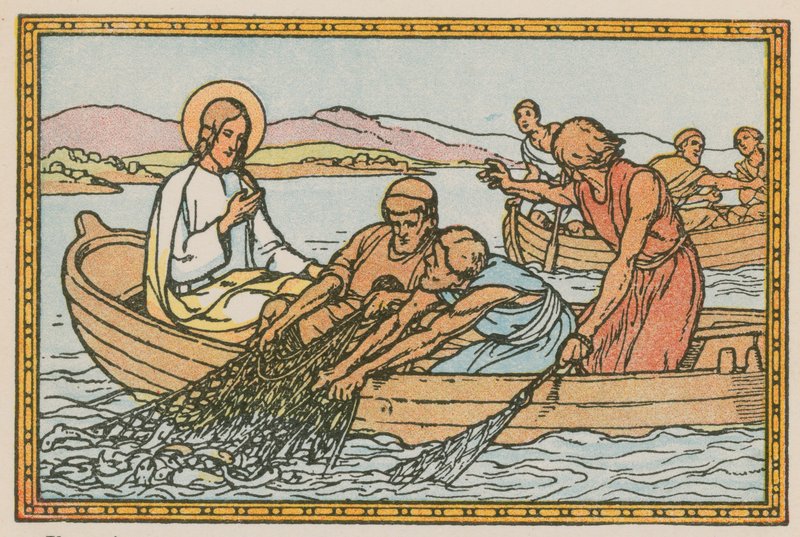 Szene aus dem Leben Jesu von French School