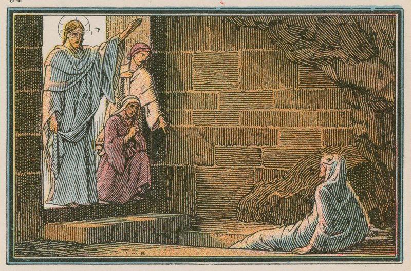 Szene aus dem Leben Jesu von French School