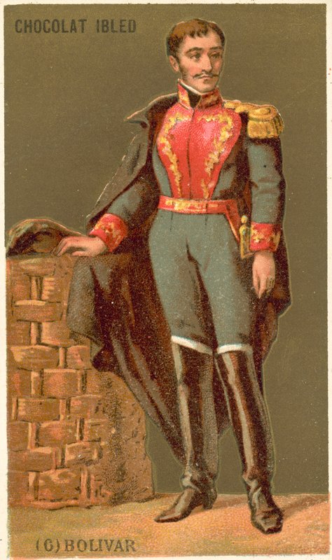 Simon Bolivar, venezolanischer Militär- und politischer Führer von French School