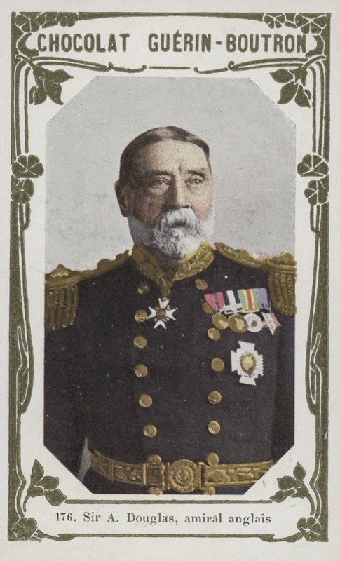 Sir A. Douglas, britischer Admiral von French School