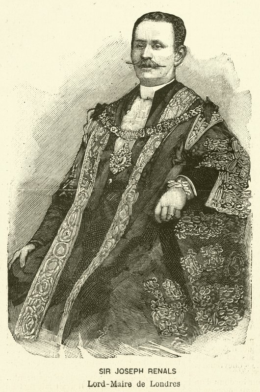 Sir Joseph Renals, Lord Mayor von London von French School