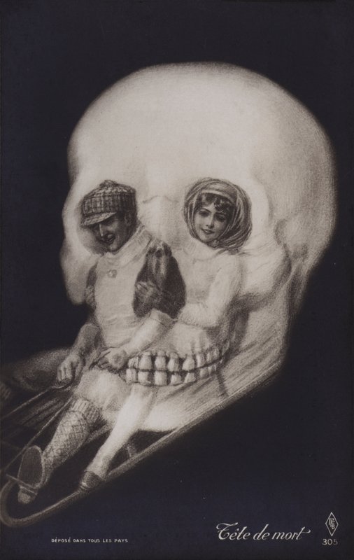 Totenkopf von French School