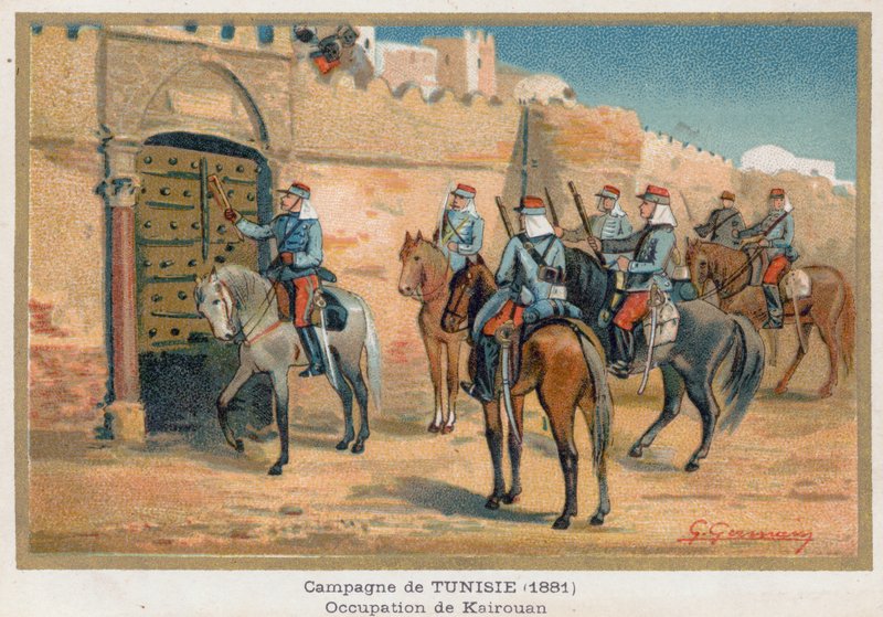 Die Besetzung von Kairouan von French School