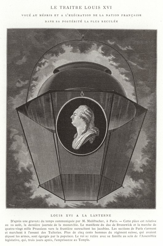 Der Verräter Ludwig XVI., Französische Revolution von French School
