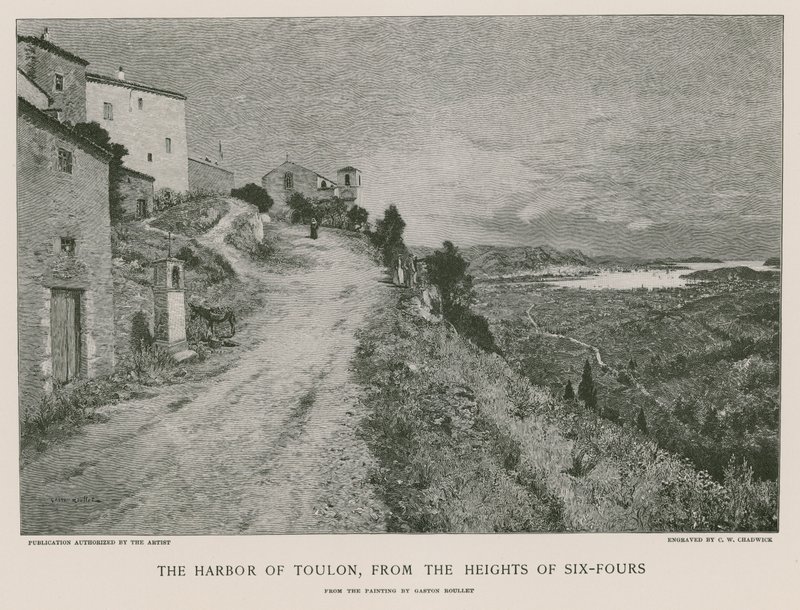 Der Hafen von Toulon von French School
