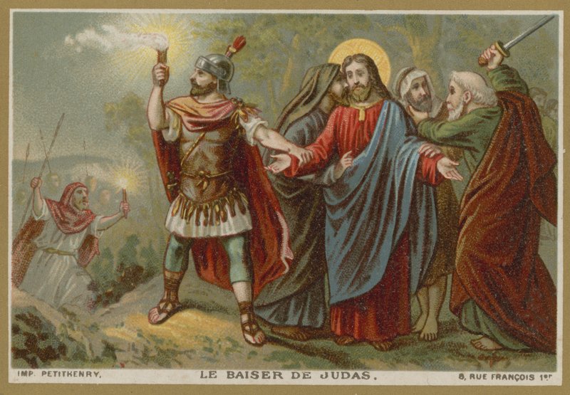 Der Kuss des Judas von French School