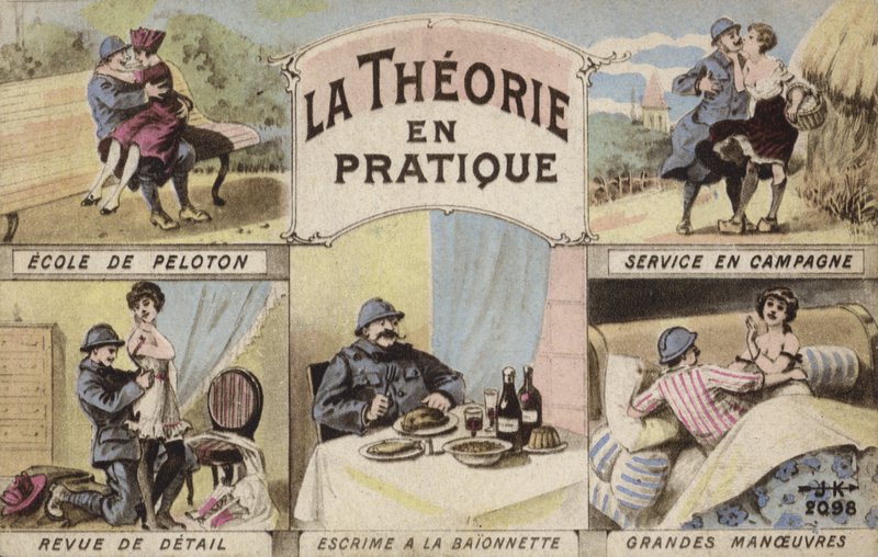 Theorie und Praxis, Romantik und Soldatentum von French School