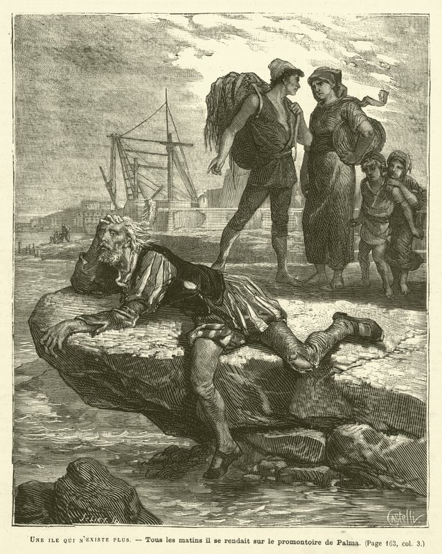 Eine Insel, die nicht mehr existiert von French School
