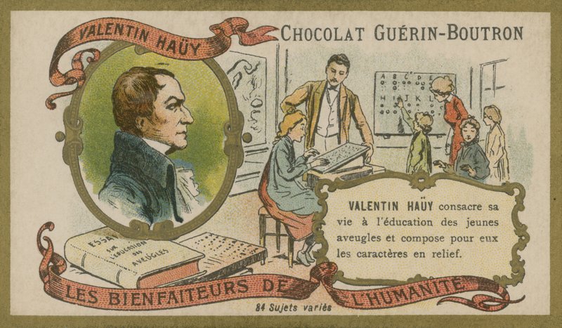 Valentin Haüy, französischer Pionier der Blindenbildung von French School