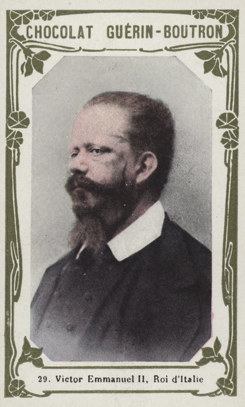 Viktor Emanuel II., König von Italien von French School