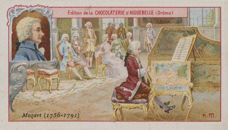 Wolfgang Amadeus Mozart, österreichischer Komponist von French School