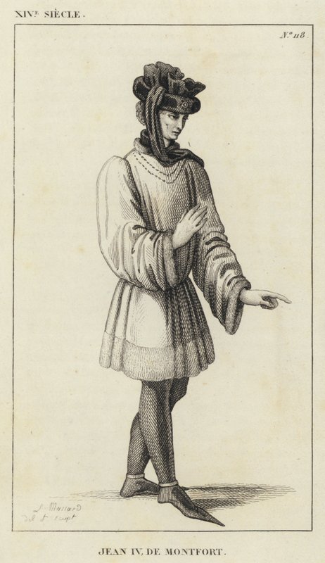 XIV Jahrhundert, Jean IV de Montfort von French School