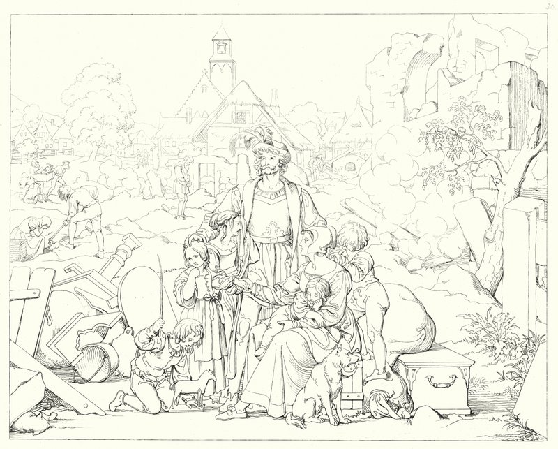 Illustration zu Schillers 